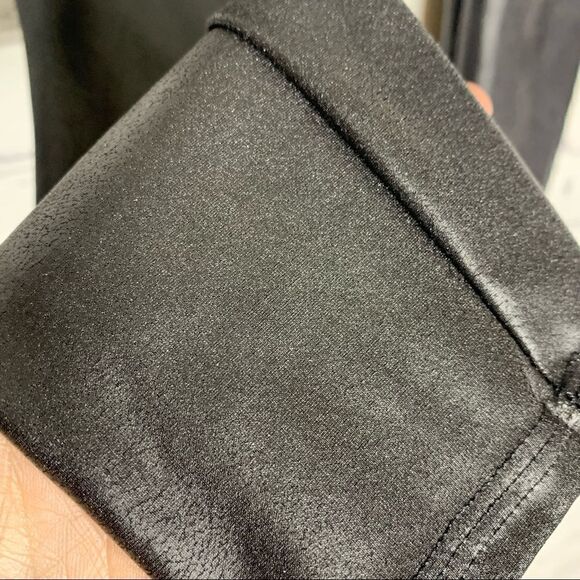 Spanx black faux leather leggings - Picture 6 of 16